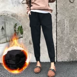 Штаны, модные демисезонные леггинсы, флисовый удерживающий тепло пуховик