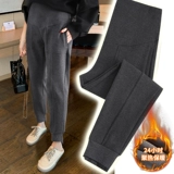 Штаны, модные демисезонные леггинсы, флисовый удерживающий тепло пуховик