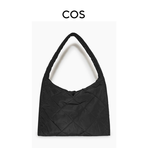 COS Нейтральные мужчины и женщины, те же алмазы и ребра, большая сумка для плеч 11555573001