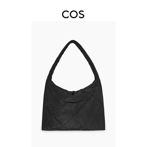 COS Нейтральные мужчины и женщины, те же алмазы и ребра, большая сумка для плеч 11555573001