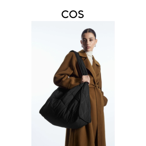 COS Нейтральные мужчины и женщины, те же алмазы и ребра, большая сумка для плеч 11555573001