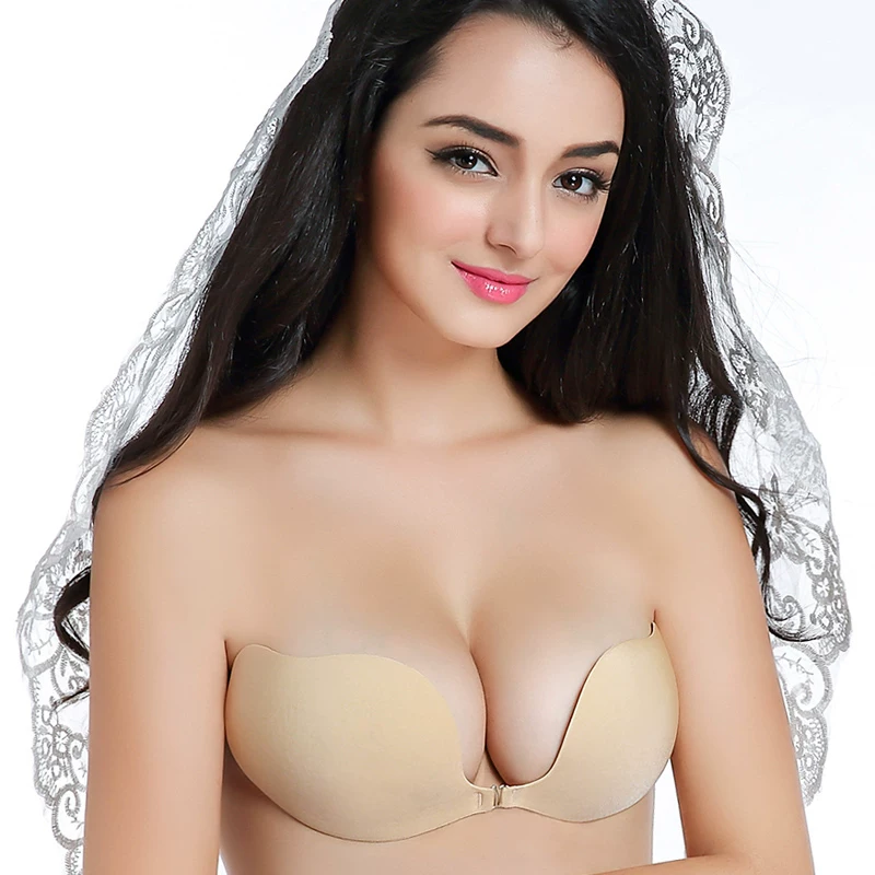 Silicone summer thin nipple stickers, shockproof push up bra, lifting effect