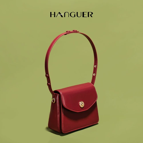 Красная небольшая сумка для невесты, сумка через плечо, изысканный стиль