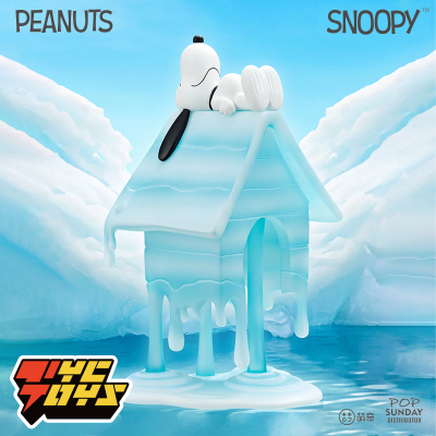 taobao agent [TyCtoys] Pre -sale Mengqi Pop Sunday Glacier Glacier melted Snoopy Dairy Blue Tide Playing