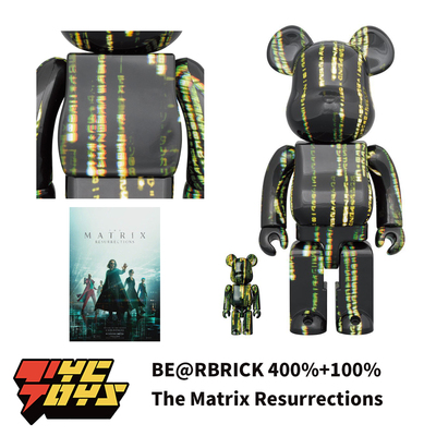 taobao agent 【Tyctoys】Spot BE@RBrick400%100%100%Mats Empire 4 Building Block Bear Bearbrick