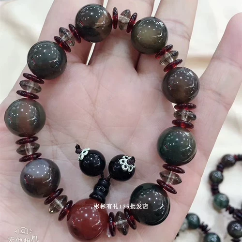 Мужской натуральный агатовый браслет из кварца со стразами, кварц, ювелирный шарм, ювелирное украшение, простой и элегантный дизайн, подарок на день рождения