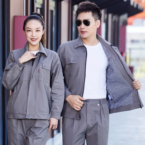 Демисезонный хлопковый износостойкий комбинезон, лонгслив, увеличенная толщина