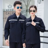 Демисезонный хлопковый износостойкий комбинезон, лонгслив, увеличенная толщина