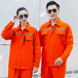 Демисезонный хлопковый износостойкий комбинезон, лонгслив, увеличенная толщина