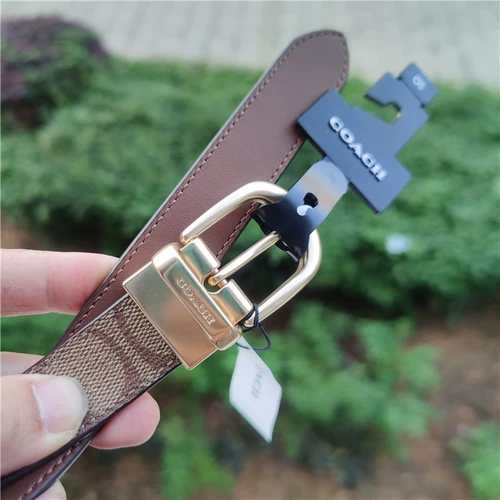 Соединенные Штаты Direct Spot Toach Coach Ladies Belt Belt Leather Laohua Pvc F83960