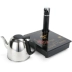 Bếp điện từ phẳng lò đơn tự động tưới nước bằng thép không gỉ ấm đun nước Kung Fu đặt bộ ấm trà bằng phẳng - Trà sứ