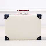 韩罗娜 Ретро портативный маленький чемодан, вместительный и большой ящик для хранения, 12 дюймов, 14 дюймов, 18 дюймов