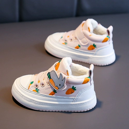 Демисезонная обувь для девочек, утепленные зимние туфли, коллекция 2023