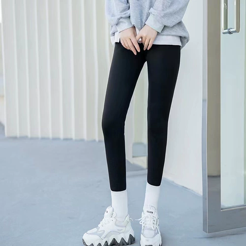 Акула, леггинсы, штаны, ростомер, утягивающий пояс на талию, удерживающее тепло демисезонное белье для коррекции формы бедер, в обтяжку, высокая талия