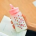 Kính mờ Hàn Quốc nam và nữ sinh viên cốc nước nước cầm tay mùa hè dễ thương cốc sáng tạo cá tính xu hướng màu đỏ - Tách