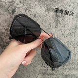 Ветрозащитные желтые брендовые солнцезащитные очки, популярно в интернете