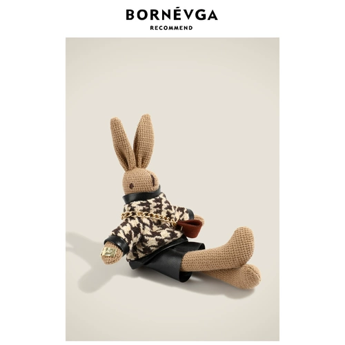 Кролик, модное брендовое украшение на сумку, аксессуар на рюкзак, брелок, популярно в интернете