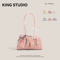 Розовое плетение [включая кулон из шелкового шарфа]