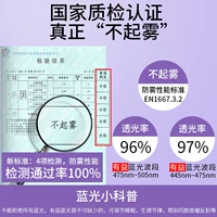 [Нано -анти -фог -анти -беглый световой линз] Существует национальный сертификат испытаний!