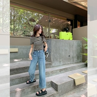 Джинсовая синяя