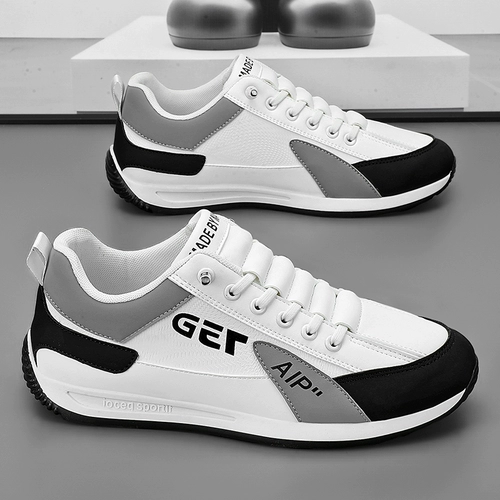 Мужские летние кроссовки, белая обувь для отдыха на платформе, для бега