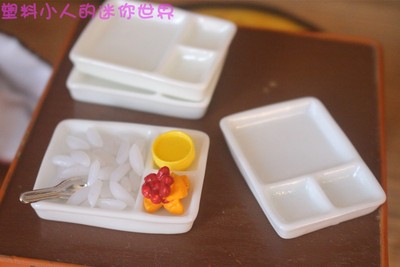 taobao agent Mini school meal meal food 6 points, baby use scene props OB24 small cloth azone supermodel FR specific BJD