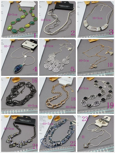 Европейское и американское одно нишевое супер -американское лейбл короткий металлический ветер экзотический ожерелье Одинокое ювелирное украшение уникальное