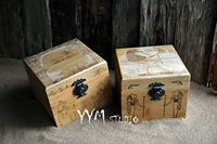 YYM Оригинальный дизайн BJD Baby Head Storage Single Box Crond Diewelry Box для отправки макияжа Egypt Egypt