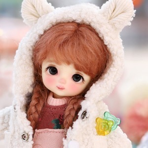 taobao agent BJD TTYA 8 points 16cm baby clothes mongmong fur jumper ivory 40