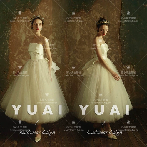 Фотостудия, туристическая фотография, легкое свадебное платье, стиль супер феи, французская цветная марля, уличная фотография для пары, уличное фото, платье