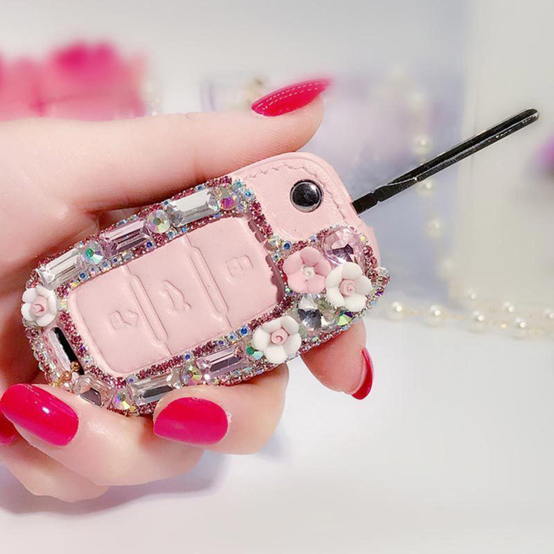 适合大众polo钥匙套id3id4车钥匙套朗逸宝来途观速腾2021款女