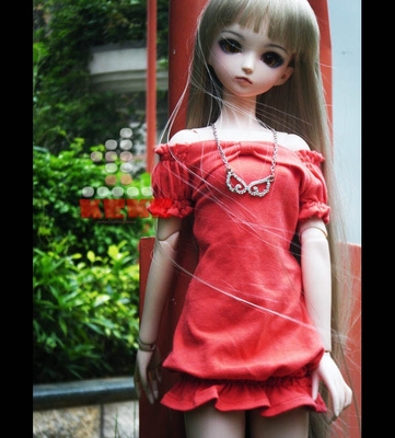 taobao agent Doll, clothing, skirt, silica gel set, 65cm, children's clothing