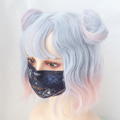 taobao agent Original mechanical printing disposable face jewelry Pai Boya cultural runes Personal camera props men and women