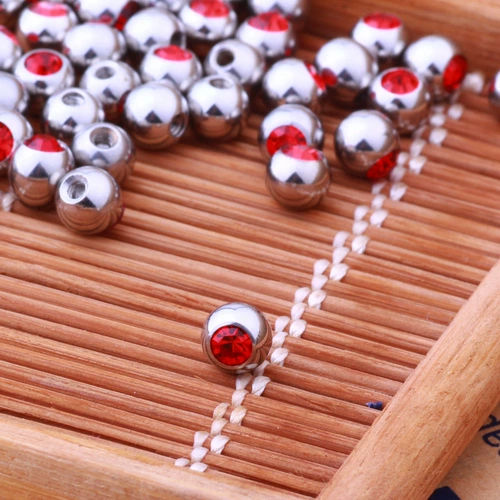 Серьги, аксессуары, модный пирсинг из нержавеющей стали, DIY, 4мм