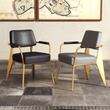 Nordic Light Luxury Checle, Back Computer Chect, Simploity, современный повседневный стул, Железный художественный ресторан ресторан обеденный стул офисный стул