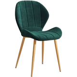 Nordic Light Luxury Back Stool Ins Dining Stable Modern Simple Office Cleffer Red Simple Coffee Staff