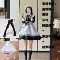 Cosplay sexy hầu gái  lolita anh cao quý người giúp việc trang phục cos quần áo sexy đen trắng dài tay anime lolita nam cộng với kích thước váy Trang phục hầu gái maid cosplay trang phục cosplay hầu nữ 