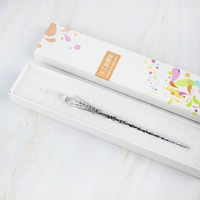 Черная подарочная коробка белая коробка без чернил