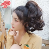 品秀 Невидимый маленький парик, хвостик, кудрявый волнистый реалистичный искусственный хвост