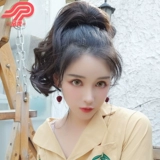 品秀 Невидимый маленький парик, хвостик, кудрявый волнистый реалистичный искусственный хвост