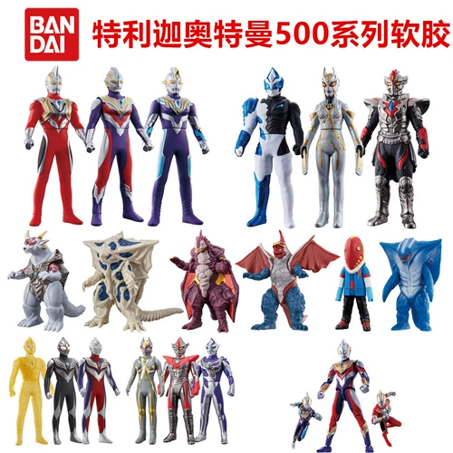 Bandai, Ultra, Ультрамен Тига, монстр из мягкой резины, кукла, игрушка