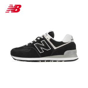 New Balance NB官方正品男女情侣款复古百搭黑色休闲鞋ML574EVB