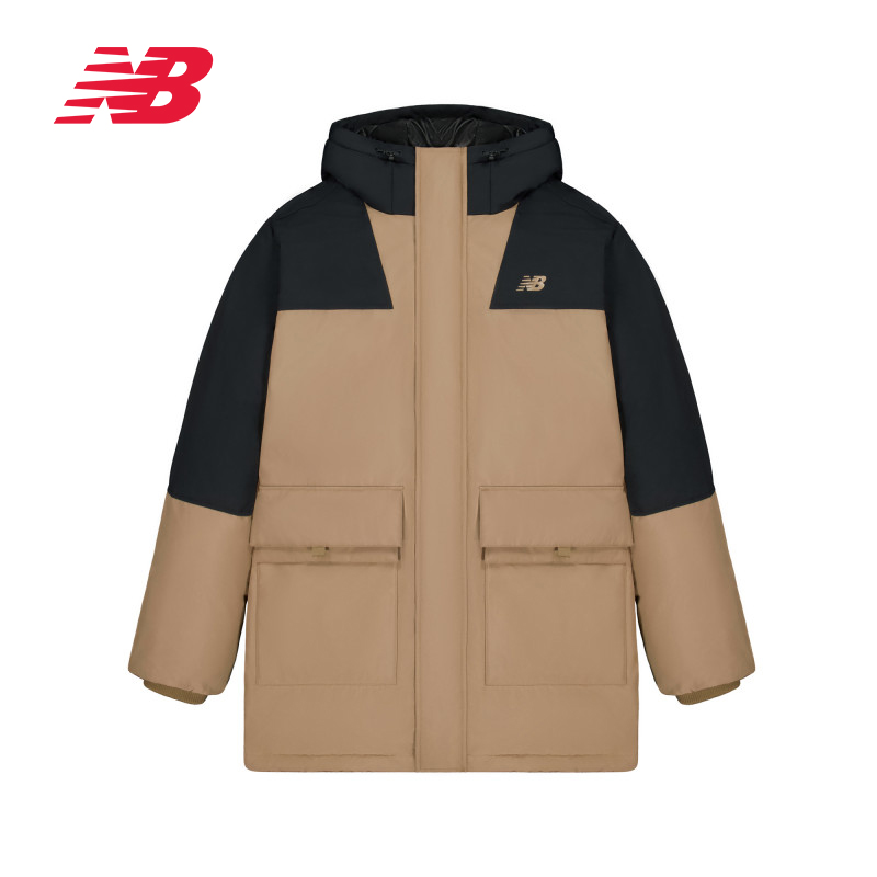 New Balance NB官方正品25年男士保暖防泼水鸭绒羽绒服AMJ53372