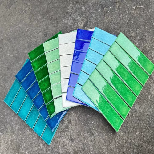 Силотинг современный европейский стиль двойной ледяной керамическая плитка длинная мозаика Усовершенствование дома гостиная кухня унитаз