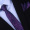 手打款 7厘米紫色花纹领带+口袋巾
