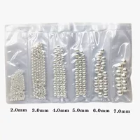 ZZ-21#чистая белая пористость, круглая жемчужная сетка 6