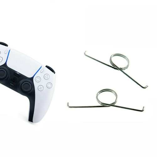 Ручка PS5 Spring L2 R2 Ремонт кнопок клавиша триггера задняя металлическая клавиша плеча L R Самоадавительная пружина двигателя