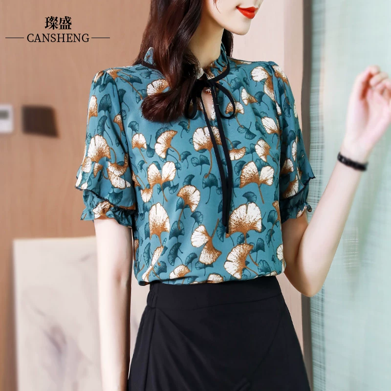 Summer 2021 new chiffon shirt