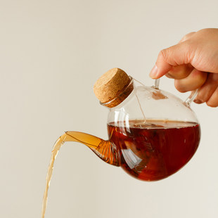 Миао Дом пробка Подключить горшок сгущаться стекло горшок усилие черный чай отопление японский чайник ароматный чай Долговечный тропический фильтрация горшок