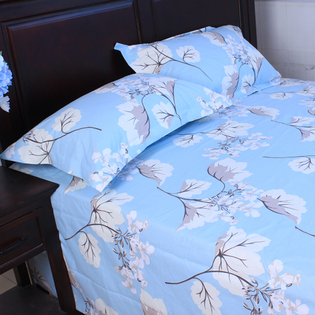 纯棉印花加厚老粗布全棉细帆布床单单件双人1.5米1.8米爆款正品